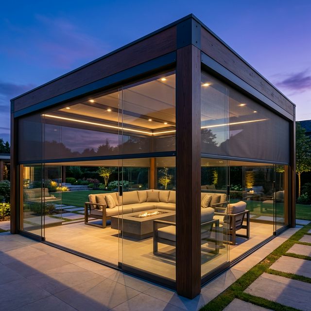 Motorized Zip Screens